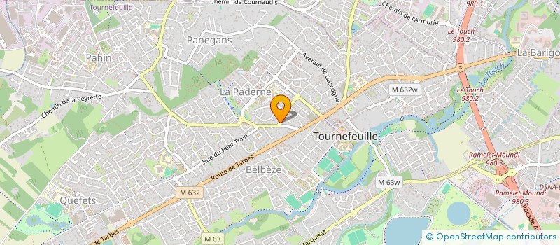 localisation de l'entreprise MONSIEUR GUILLAUME HERVE à TOURNEFEUILLE