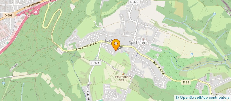 localisation de l'entreprise MONSIEUR GUILLAUME HERVIEUX  SPICHEREN