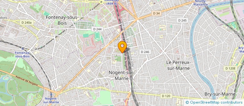 localisation de l'entreprise MONSIEUR GUILLAUME HEUDE  NOGENT-SUR-MARNE