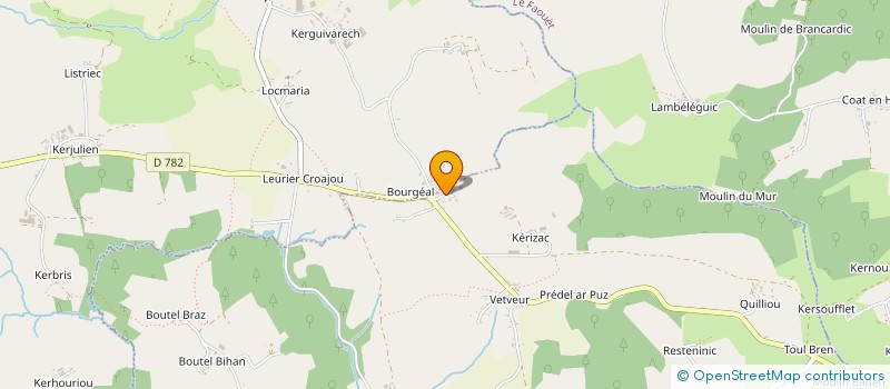 localisation de l'entreprise MONSIEUR GUILLAUME HIVERT  GUISCRIFF