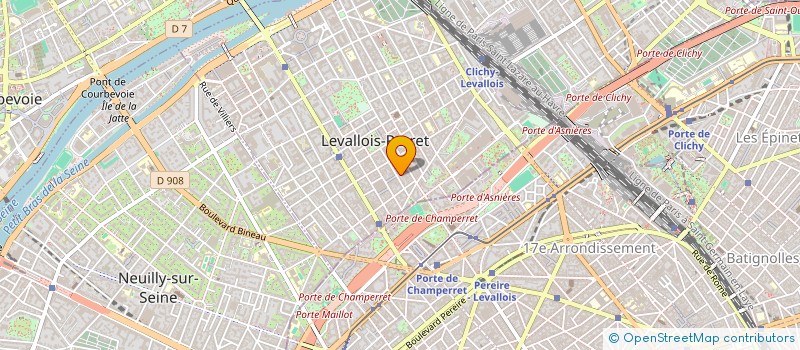 localisation de l'entreprise MONSIEUR GUILLAUME HOAN à LEVALLOIS-PERRET