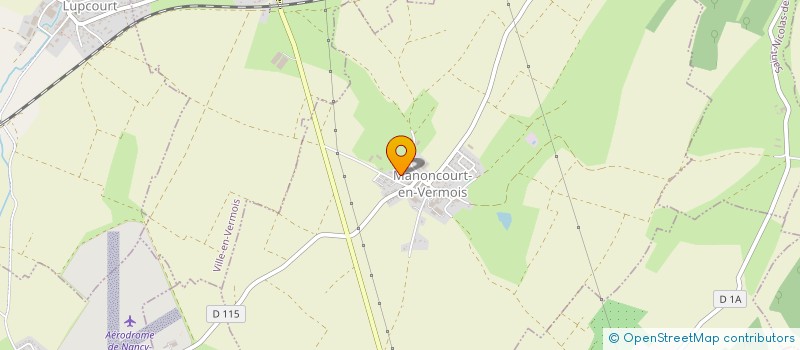 localisation de l'entreprise MONSIEUR GUILLAUME HOBAM  MANONCOURT-EN-VERMOIS