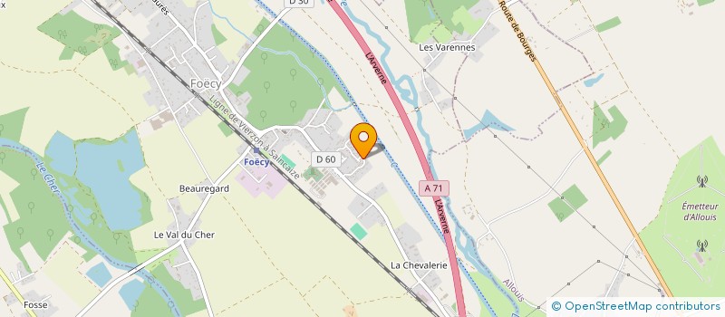 localisation de l'entreprise MONSIEUR GUILLAUME HOBAYA  FOECY