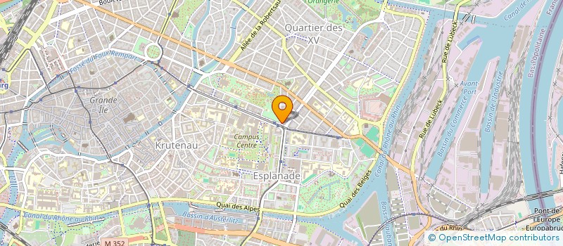 localisation de l'entreprise MONSIEUR GUILLAUME HOBLINGRE  STRASBOURG