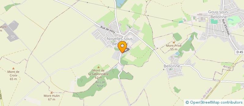 localisation de l'entreprise MONSIEUR GUILLAUME HOFMAN  NOYELLES-SOUS-BELLONNE