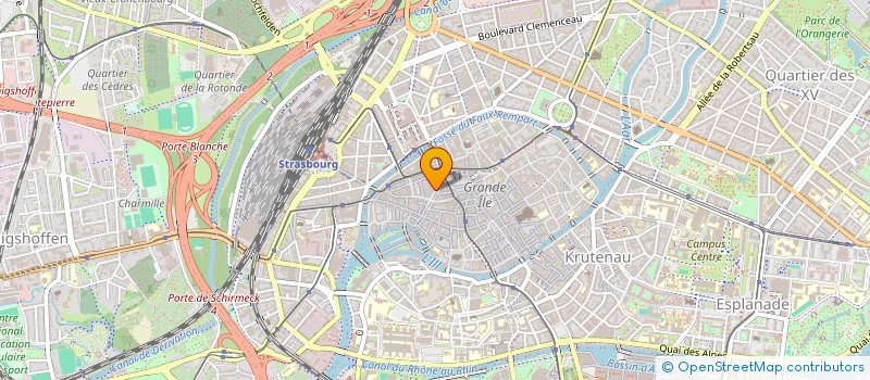 localisation de l'entreprise MONSIEUR GUILLAUME HOLVECK à STRASBOURG