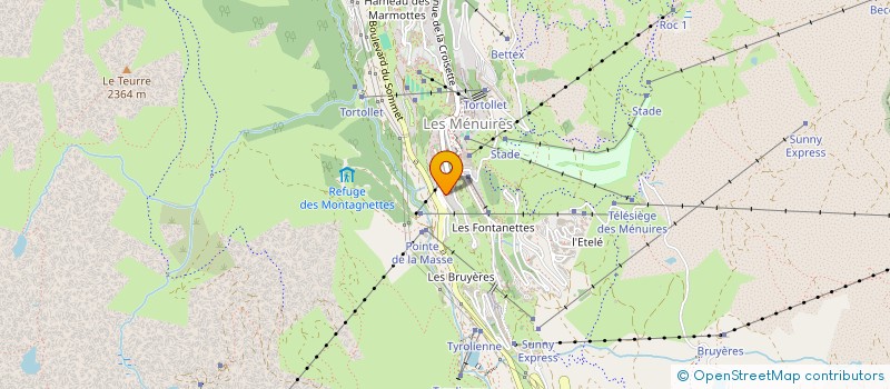 localisation de l'entreprise MONSIEUR GUILLAUME HORSIN  LES BELLEVILLE