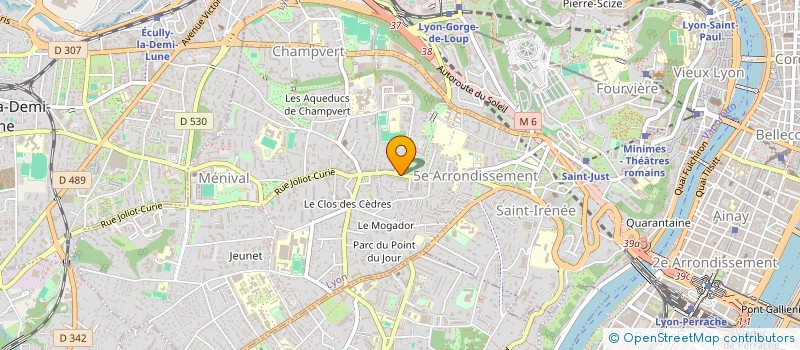 localisation de l'entreprise MONSIEUR GUILLAUME HOTTO à LYON