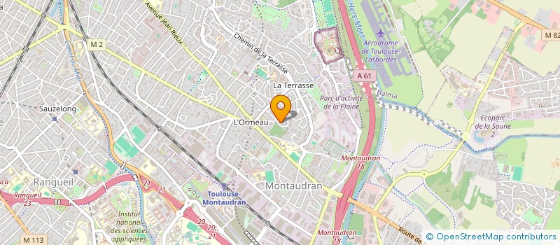 localisation de l'entreprise MONSIEUR GUILLAUME HUE à TOULOUSE