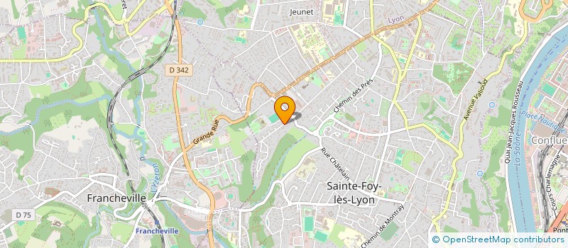 localisation de l'entreprise MONSIEUR GUILLAUME HUE à SAINTE-FOY-LES-LYON