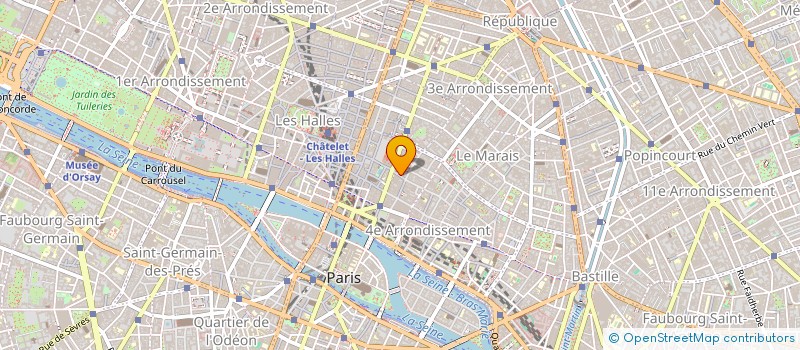 localisation de l'entreprise MONSIEUR GUILLAUME HUGOUNENC  PARIS