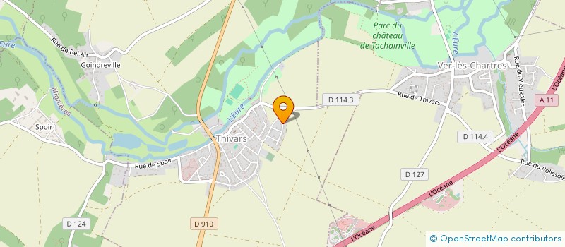 localisation de l'entreprise MONSIEUR GUILLAUME HUGUET à VER-LES-CHARTRES