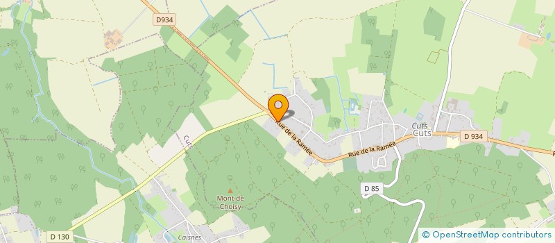 localisation de l'entreprise MONSIEUR GUILLAUME HUMETZ  CUTS