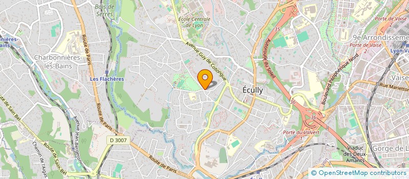 localisation de l'entreprise MONSIEUR GUILLAUME HUNAULT  LYON