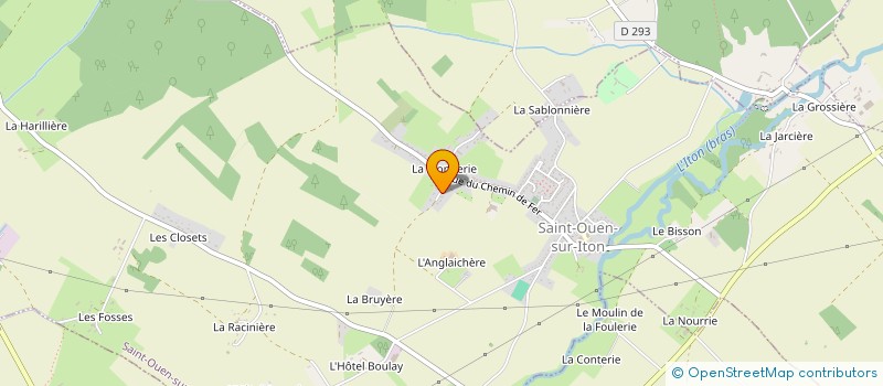 localisation de l'entreprise MONSIEUR GUILLAUME HUON à SAINT-OUEN-SUR-ITON