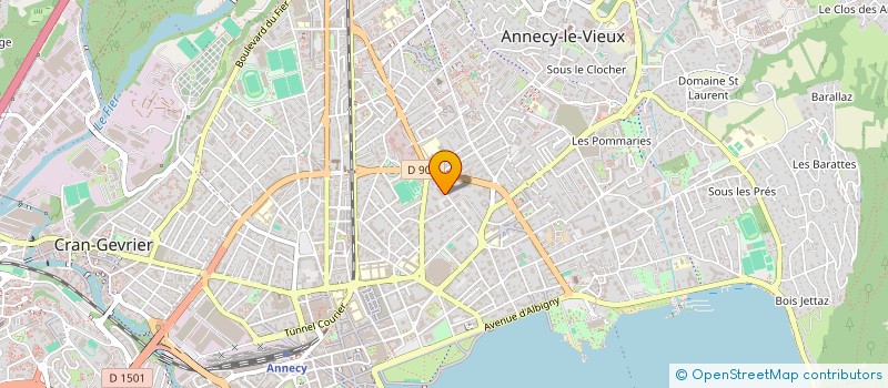 localisation de l'entreprise MONSIEUR GUILLAUME HUSNI à ANNECY