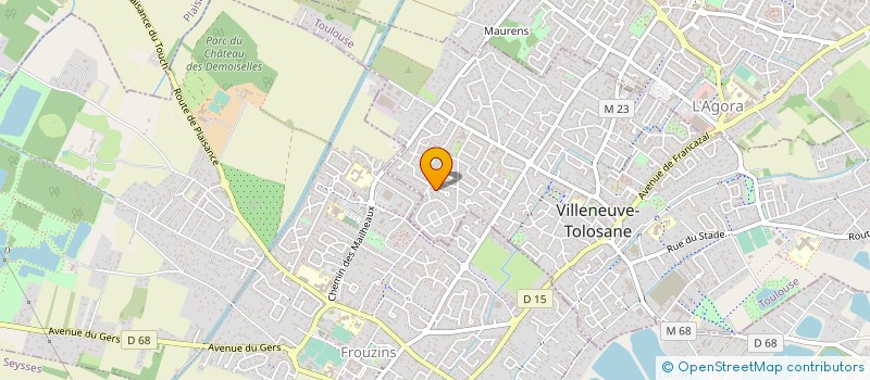 localisation de l'entreprise MONSIEUR GUILLAUME HUSSONNOIS à VILLENEUVE-TOLOSANE