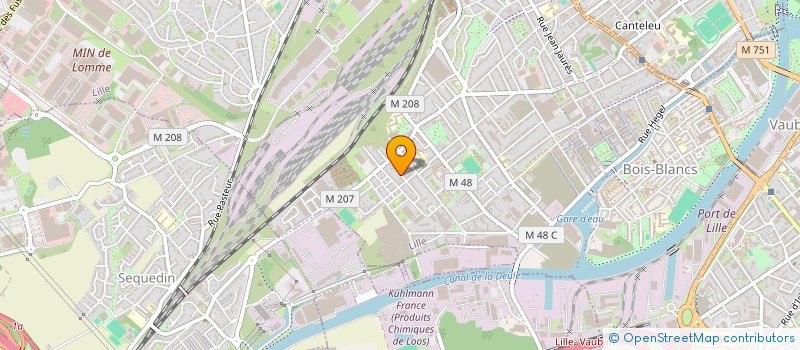 localisation de l'entreprise MONSIEUR GUILLAUME HUYLEBROECK  LILLE