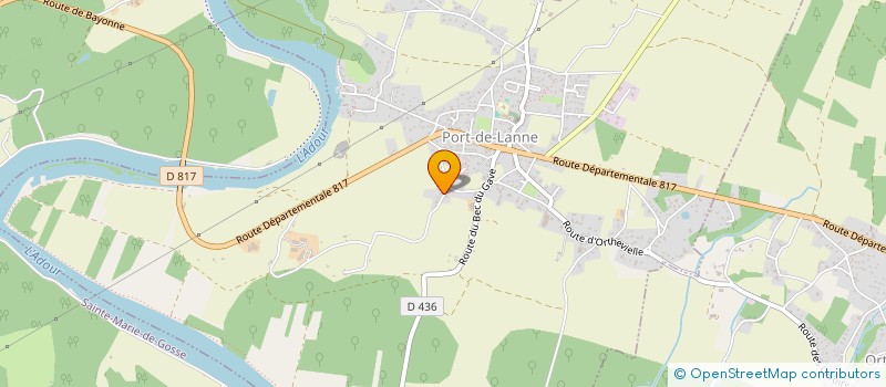 localisation de l'entreprise MONSIEUR GUILLAUME ICEAGA  SAINT-VINCENT-DE-PAUL