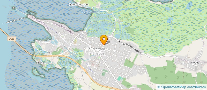 localisation de l'entreprise MONSIEUR GUILLAUME ILLY  BOURCEFRANC-LE-CHAPUS