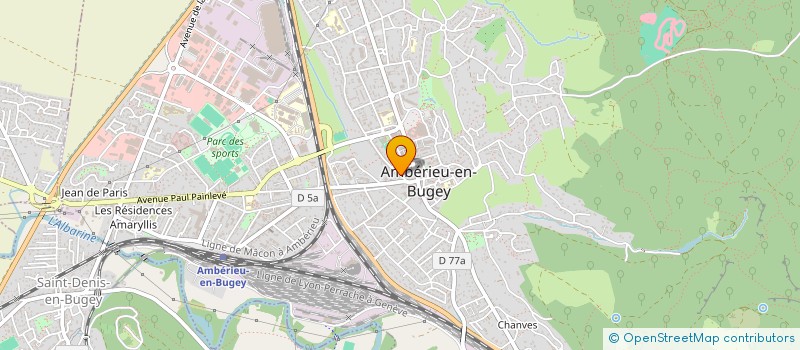 localisation de l'entreprise MONSIEUR GUILLAUME IMBERT  SAINT-DENIS-EN-BUGEY