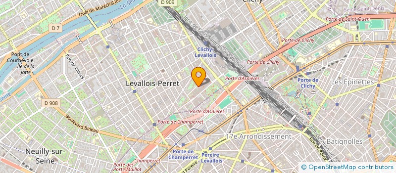 localisation de l'entreprise MONSIEUR GUILLAUME INACIO à LEVALLOIS-PERRET