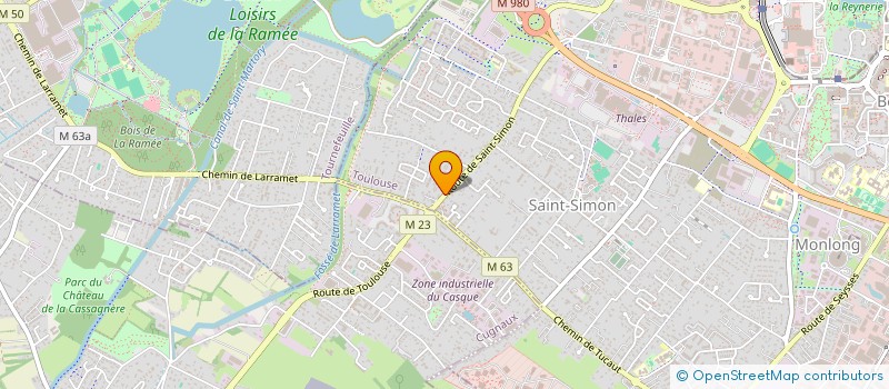 localisation de l'entreprise MONSIEUR GUILLAUME INSOU  TOULOUSE