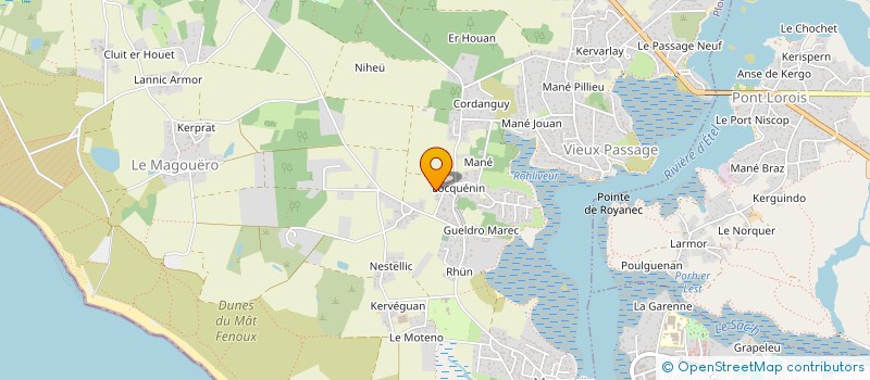 localisation de l'entreprise MONSIEUR GUILLAUME IZARD à PLOUHINEC