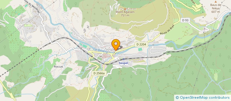 localisation de l'entreprise MONSIEUR GUILLAUME JACQUELIN CLUZEAU  SOSPEL