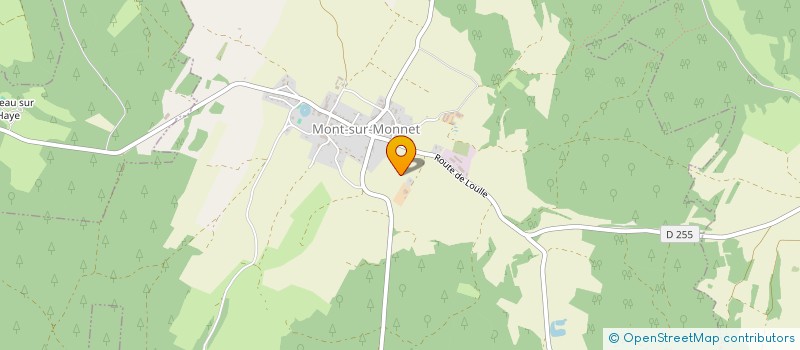 localisation de l'entreprise MONSIEUR GUILLAUME JACQUES à MONT-SUR-MONNET
