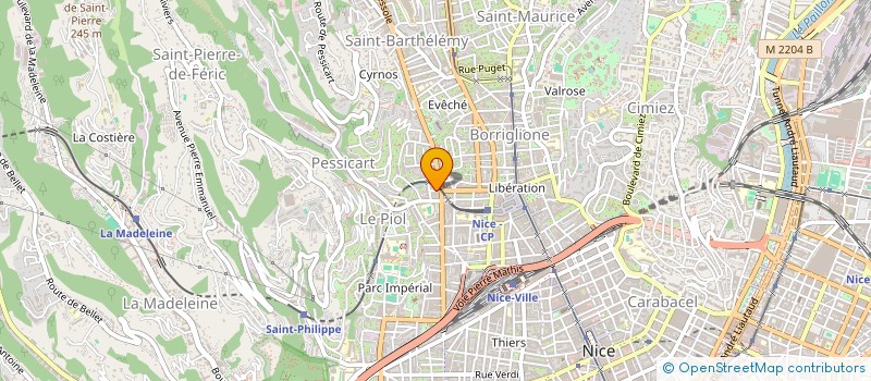 localisation de l'entreprise MONSIEUR GUILLAUME JAMBOU  NICE