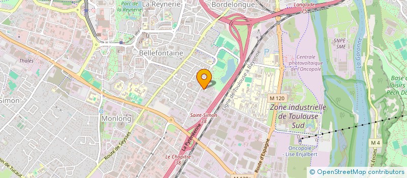 localisation de l'entreprise MONSIEUR GUILLAUME JAMIN à TOULOUSE