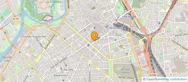 localisation de l'entreprise MONSIEUR GUILLAUME JANDOS à LILLE