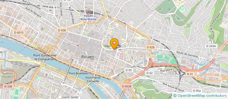 localisation de l'entreprise MONSIEUR GUILLAUME JEAN  ROUEN