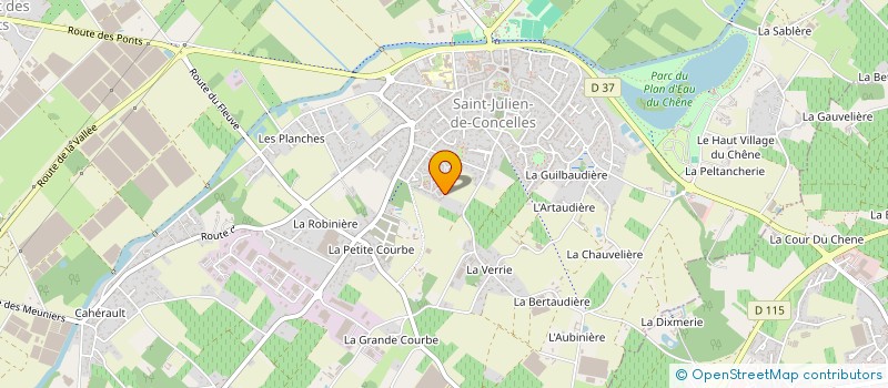localisation de l'entreprise MONSIEUR GUILLAUME JEAN à SAINT-JULIEN-DE-CONCELLES