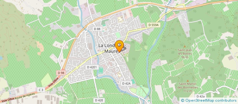 localisation de l'entreprise MONSIEUR GUILLAUME JEAN à LE LAVANDOU