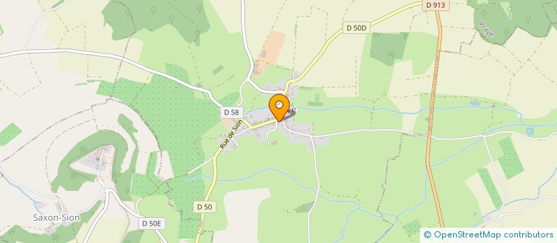 localisation de l'entreprise MONSIEUR GUILLAUME JEANDOT  PRAYE