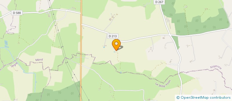 localisation de l'entreprise MONSIEUR GUILLAUME JEANNEAU  MENIL