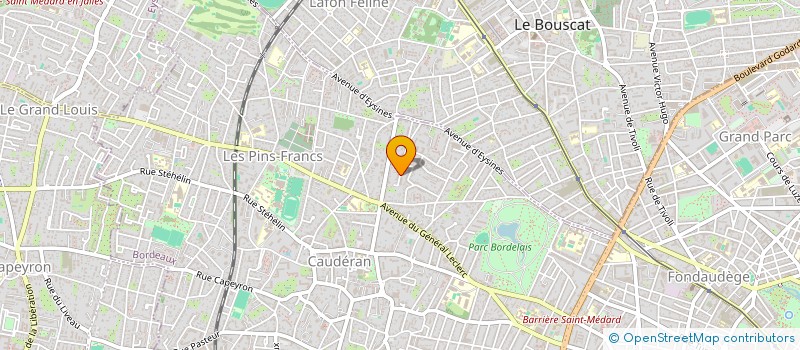 localisation de l'entreprise MONSIEUR GUILLAUME JENNY  BORDEAUX