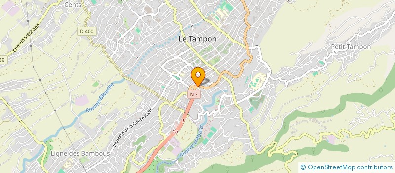localisation de l'entreprise MONSIEUR GUILLAUME JEREMY BOYER à LE TAMPON