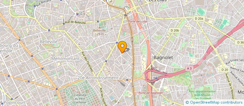 localisation de l'entreprise MONSIEUR GUILLAUME JOBIN  PARIS