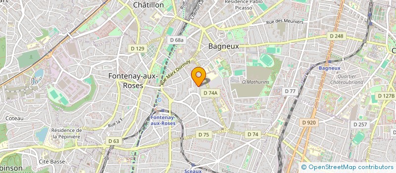 localisation de l'entreprise MONSIEUR GUILLAUME JOLIVET à FONTENAY-AUX-ROSES