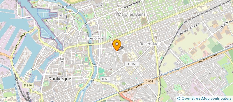 localisation de l'entreprise MONSIEUR GUILLAUME JOLY à DUNKERQUE