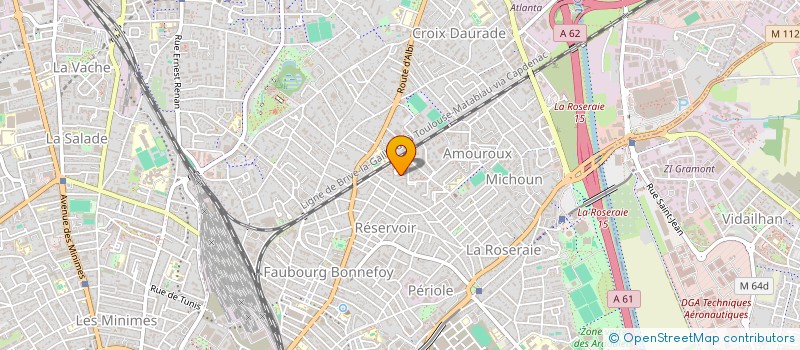 localisation de l'entreprise MONSIEUR GUILLAUME JOUCLA à TOULOUSE
