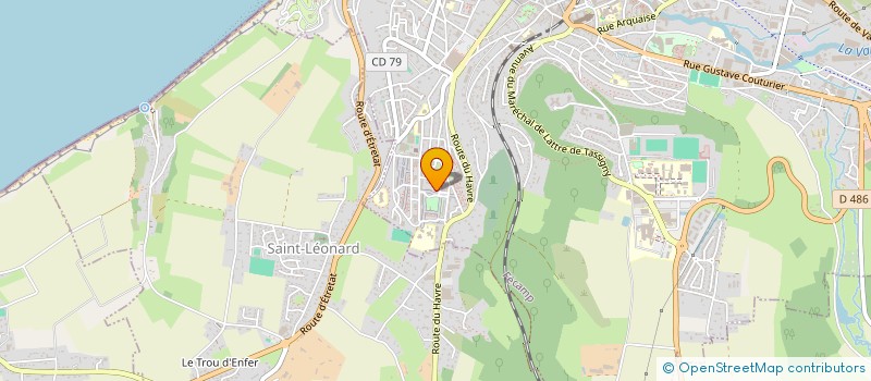 localisation de l'entreprise MONSIEUR GUILLAUME JOUEN  FECAMP