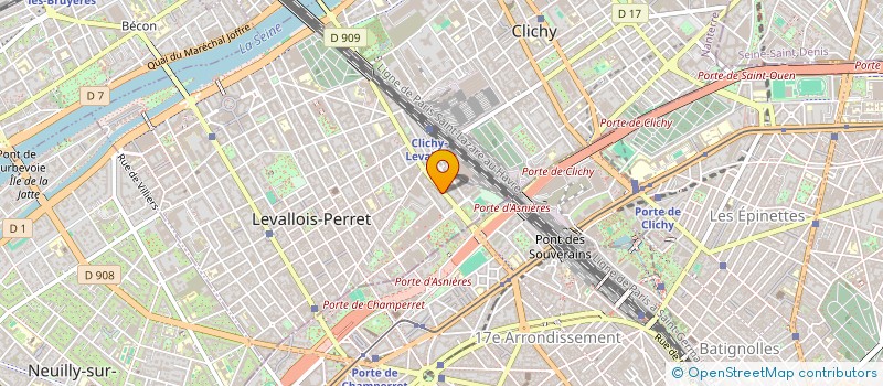 localisation de l'entreprise MONSIEUR GUILLAUME JOUET à LEVALLOIS-PERRET