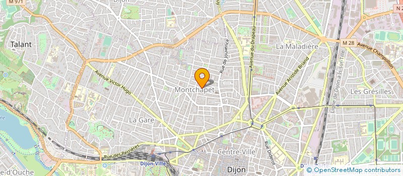 localisation de l'entreprise MONSIEUR GUILLAUME JOUFFROY  DIJON