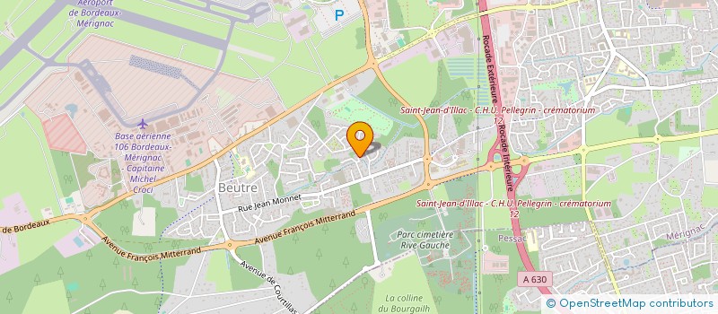 localisation de l'entreprise MONSIEUR GUILLAUME JOUHAUD  MERIGNAC