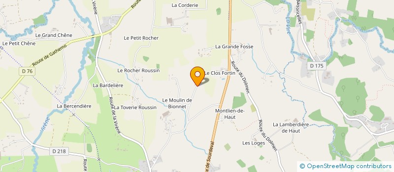 localisation de l'entreprise MONSIEUR GUILLAUME JOUIN  VIRE NORMANDIE