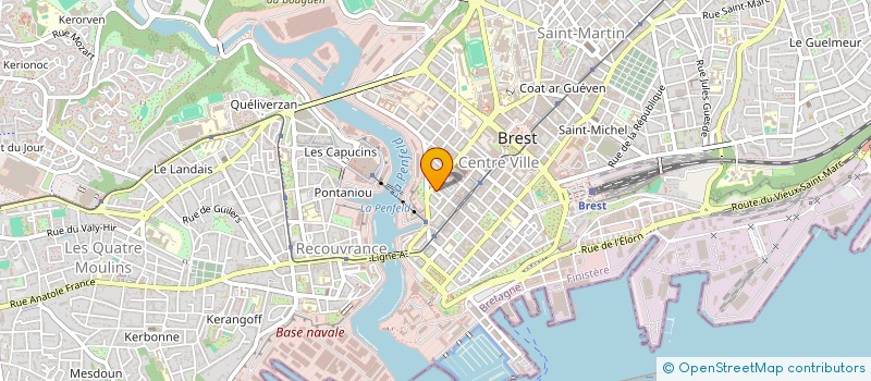 localisation de l'entreprise MONSIEUR GUILLAUME JOURET à BREST